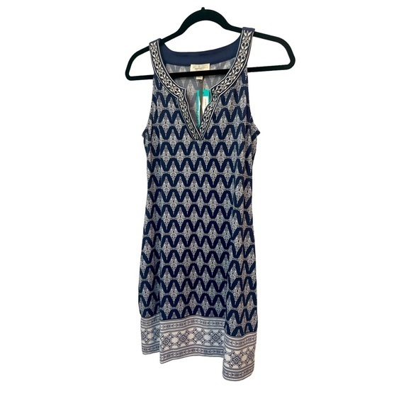 Magnolia Grace Dress‎ Womens Floral Embroidered Sleeveless Sheath size small - Picture 1 of 6